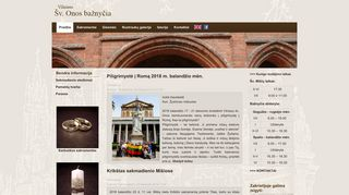 Šv. Onos bažnyčia webpage