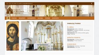 Šv. Mikalojaus bažnyčia webpage