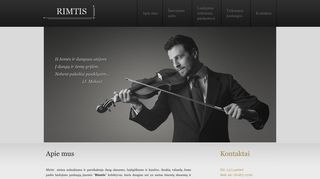 Rimtis, UAB webpage