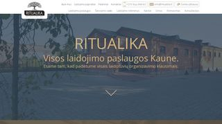 Ritualika, UAB webpage