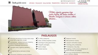 Šiaulių gedulo namai, UAB webpage