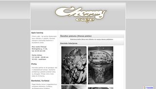 Fedotovo Kavinė, IĮ, Cherry Cafe webpage