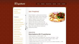 Pirmoji kregždutė, UAB, Kregždutė webpage