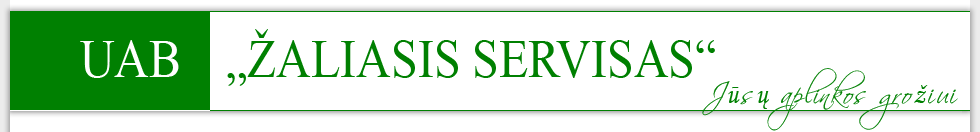 Žaliasis servisas, UAB Logotipas