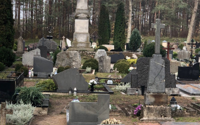 Leipalingio kapinių bendras vaizdas